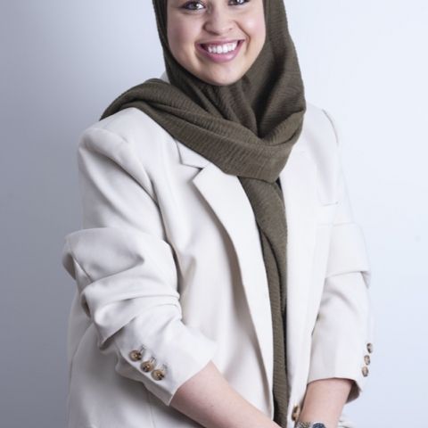 Portret van Najoua Zanaki